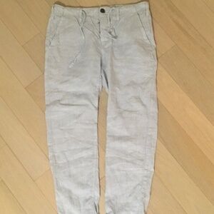 NWOT Galeries Lafayette linen trousers